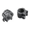 Die SIX-HOLE PICATINNY RINGS von WEAVER bieten maximale Sicherheit mit 6 Schrauben, einer verbesserten Picatinny Crossbolt-Konstruktion und einem robusten Type-III Finish.