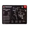 Die TekMat Ultra 20 Pistol Cleaning Mat ist wasserdicht, kratzfest und enthält Diagramme für eine einfache Demontage deiner Handfeuerwaffe.
