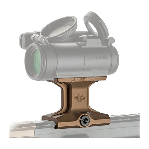 Die Aimpoint Micro DOT Mount™ von Reptilia ist eine leichte, schlanke Montage für Rotpunkt-Optiken, aus haltbarem 7075-T6 Aluminium, 1,93" hoch.