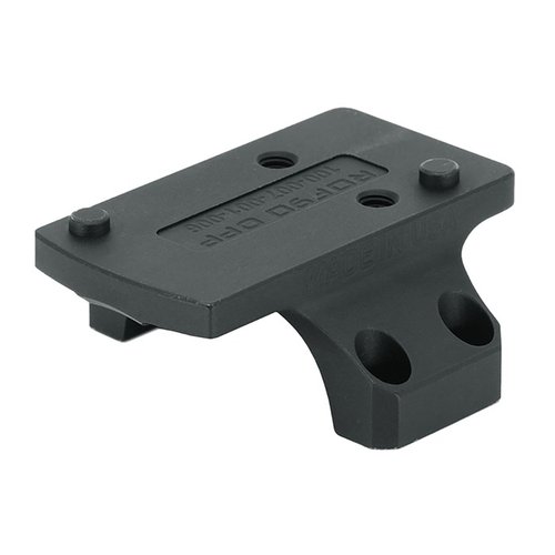 Das Reptilia ROF-90 ist ein Upgrade für deine Geissele Super Precision Optikmontage, das einen 90° Haltepunkt für den Leupold DPP bietet und die Sicht nicht beeinträchtigt.
