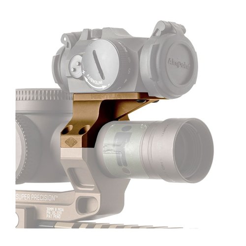 Der ROF-90 ist ein perfektes Upgrade für Geissele® Super Precision 30mm-Montagen, das einen 90º Montagepunkt für AIMPOINT® Micro bietet und schnelle Zielwechsel ermöglicht.