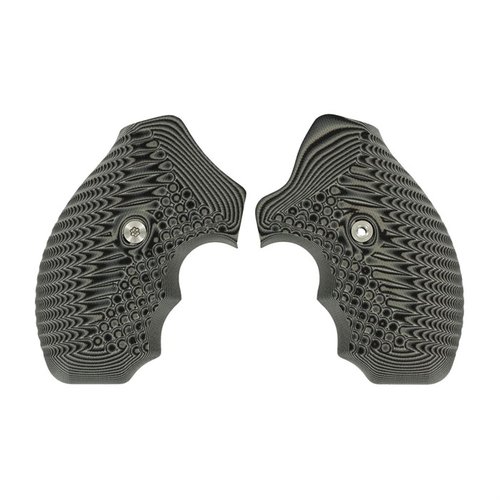 Die S&W J-Frame Wrap Around Operator II Griffe bieten eine aggressive Recon-Oberfläche vorne und sanfte Schrägen hinten für optimalen Komfort und Grip.