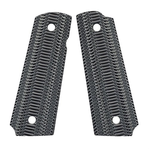 Die 1911 GOVERNMENT ALIEN GRIPS bieten eine perfekte Kombination aus Stil und Funktionalität, ideal für Concealed Carry, Target Practice und passen auf gängige 1911 Modelle.