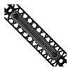 M-LOK-Panel 3-Slot Alien, schwarz/grau