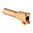 MATCH 9MM nicht-gewindeter gerader Lauf für S&W M&P Shield, Gold