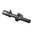 TOMAHAWK LPVO 1–6×24 mm SFP beleuchtetes GUERRILLA DOT BDC, schwarz, mit Montage