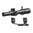 ARROWHEAD LPVO 1–8×24 SFP, beleuchtetes GUERRILLA DOT (MOA) rot, schwarz, mit Montage