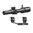 ARROWHEAD LPVO 1-10x24 SFP beleuchtet GUERRILLA DOT MIL rot, schwarze Montage