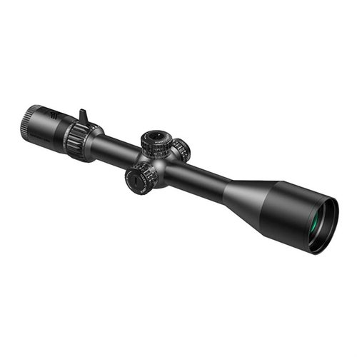 Entdecke das Kentucky Long Precision 2-12x44mm FFP mit beleuchtetem Absehen, 6x Zoom, verstellbarem Parallaxen und sicheren, zurücksetzbaren Türmen!