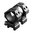 30 mm hohe 1,6" Aluminium-Picatinny-Ringe