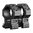 30 mm hohe, 1,6" Aluminium Picatinny-Offset-Ringe