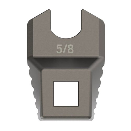 Der MASTER-FIT 5/8 Muzzle Device/A2 Buttstock Extension Tube Wrench aus Titan-beschichtetem Edelstahl bietet präzisen Halt für A2 und 5/8" Mündungsvorrichtungen.