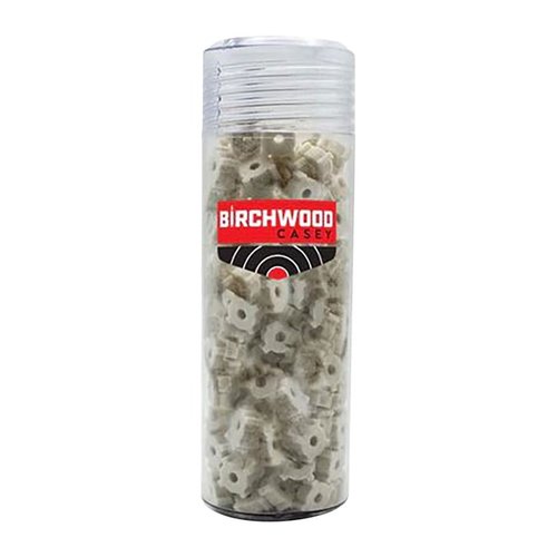 Die STAR CHAMBER WOOL CLEANING PADS von BIRCHWOOD CASEY bieten dir 100 hochwertige Baumwoll-Pads in praktischer Kunststoffverpackung für eine gründliche Reinigung.
