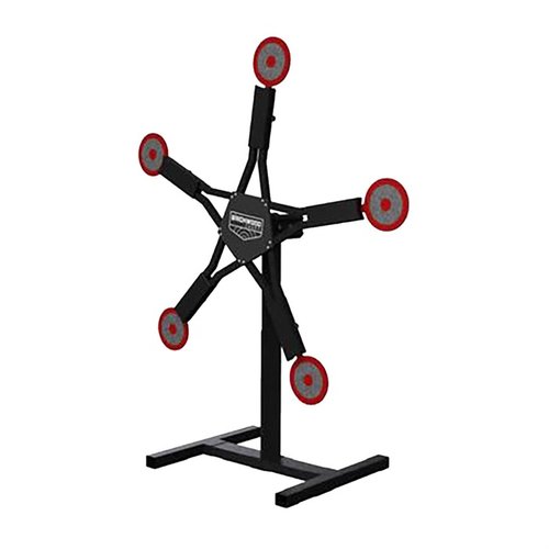 Der TEXAS STAR Plinking Target ist ideal für Handguns, Rifles und Shotguns, 4 Fuß hoch, mit 6" Targets aus AR500-Material, einfach transportierbar und schnell zurücksetzbar.