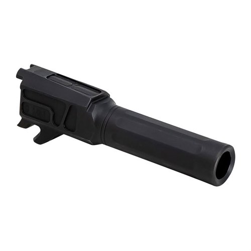 Die Faxon Match 9mm Luger Läufe für die SIG® P365 bieten höchste Präzision, langlebige Nitride-Beschichtung und passgenauen Drop-In Einbau ohne Gunsmithing.