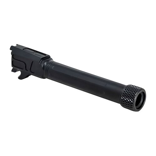 Der Faxon Match 9mm Lauf für die SIG P365 XL bietet höchste Präzision, eine langlebige Beschichtung und passt ohne Gunsmithing in die Original-Schlitze.