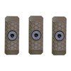SLATE GRIP Mini-Panels, 1-Slot, FDE, 3er-Pack