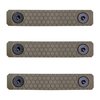 SLATE GRIP M-LOK-Panels 2-Slot FDE 3er-Pack