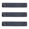 SLATE GRIP M-LOK-Paneele 2-Slot Schiefergrau 3er-Pack
