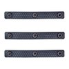 SLATE GRIP M-LOK-Paneele, 3-Slot, Schiefergrau, 3er-Pack