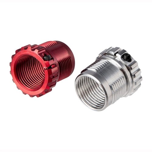 Der Lee Breech Lock Lock-Ring Eliminator bietet präzise Einstellungen deiner Dies, sicheren Halt durch die Split-Klemme und eine verbesserte Griffigkeit aus anodisiertem Aluminium.