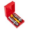 Das RIFLE 2-DIE SET .43 SPANISH von LEE PRECISION bietet eine Full Length Sizing Die, Bullet Seating Die und alles, was du für präzises Nachladen benötigst.
