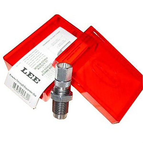 Die Lee Powder Thru Expanding Die lädt die Patrone und dehnt den Hülsenmund gleichzeitig, ideal für die Verwendung mit Auto Disk oder Pro Auto Disk Powder Measure.