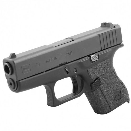 Optimiere deinen G43-Griff mit dem Talon Grip Tape, das den Halt verbessert und alle wichtigen Bereiche abdeckt. Erhältlich in gummierter und granulierter Textur.