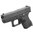 Granulierter Griff, schwarz, für Glock 43