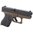 Griffstück granuliert, schwarz für GLOCK® 42