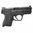 S&W M&P Compact kleine Rückenschale Griffgummi schwarz