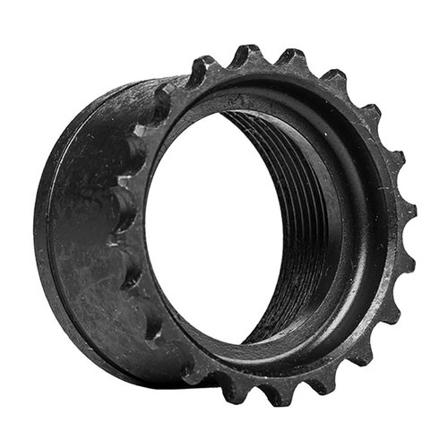 Der STANDARD BARREL NUT für AR-15 von AERO PRECISION ist leicht, aus amerikanischer Produktion und passt perfekt auf Standard AR15 Upper Receivers mit Mil-spec Beschichtung.