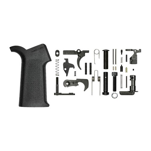 Das M4E1 Lower Parts Kit mit Magpul MOE SL® Grip bietet alles, was du zum Zusammenbauen eines M4E1 Lower Receivers benötigst, ohne Trigger Guard.