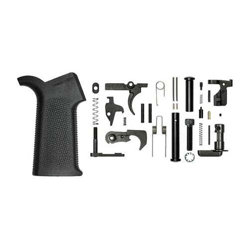 Das AR .308 M5 Lower Parts Kit mit MOE SL Grip von Aero Precision bietet alle notwendigen Teile für den Aufbau eines M5 Lower Receivers in hochwertiger Qualität.