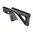 Featureless Comp-Lower mit Magpul festem Carbine-Schaft für AR-15, schwarz