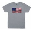 PMAG-FLAG Baumwoll-T-Shirt Silber X-Large