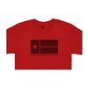 LONE STAR COTTON T-Shirt, rot, Größe M