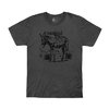 BURRO Baumwoll-T-Shirt M Anthrazit
