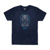 Sugar Skull Blend T‑Shirt 3XL Navy Meliert