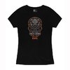 Damen Sugar Skull Blend T‑Shirt, schwarz, XL