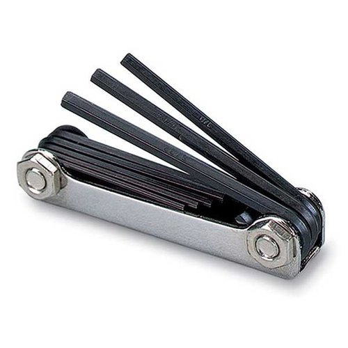 Das FOLD UP HEX KEY SET von RCBS bietet acht hitzebehandelte Inbusschlüssel, die perfekt für die meisten Schrauben an RCBS-Geräten geeignet sind.