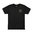 MAGAZINE CLUB Baumwoll-T-Shirt Schwarz Medium