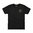 MAGAZINE CLUB Baumwoll-T-Shirt Schwarz 2XL