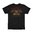 MAGAZINE CLUB Baumwoll-T-Shirt Schwarz 3XL