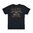 MAGAZINE CLUB Baumwoll-T-Shirt Navy Small