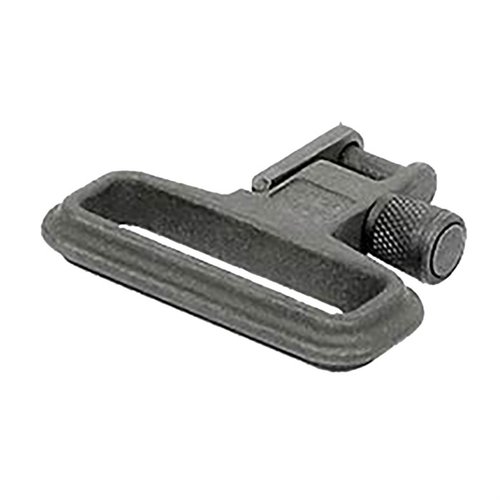 Der Midwest Industries AR-15 Heavy Duty Sling Swivel passt auf traditionelle Sling-Stützen, ist aus 100% Stahl gefertigt und für 1-1/4" Schlingen geeignet.