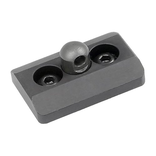 Der Midwest Industries Bipod Adaptor M-LOK ist aus 6061-Hardcoat gefertigt, bietet eine stabile Basis für Harris-Bipods und kommt mit lebenslanger Garantie.