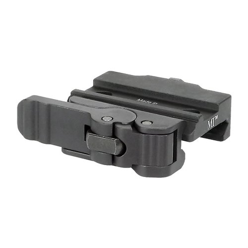 Die Midwest Industries Short QD Optic Mount für Atlas Bipods bietet eine mühelose Bedienung, präzise Anpassung ohne Werkzeuge und zuverlässige Rückkehr zur Null.