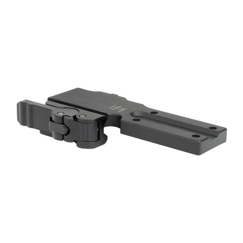 Die Trijicon MRO Low QD Optic Mount bietet eine extrem glatte QD-Funktion, präzise Anpassung ohne Werkzeuge und ist aus langlebigem 6061 Aluminium gefertigt.