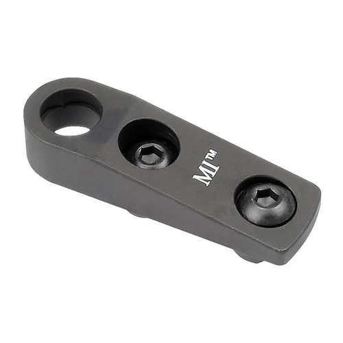 Der QD Sling Attachment M-LOK von Midwest Industries bietet eine robuste Unterstützung für QD-Sockets, ist aus 6061 Aluminium, leicht und mit lebenslanger Garantie.